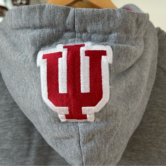 Vintage Y2K Indiana Hoosiers Champion hoodie sweater sweatshirt collegiate NCAA - Picture 12 of 16